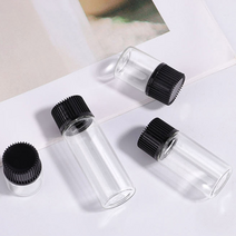 다올마켓 드롭퍼 아로마 에센스 오일공병 1ml 2ml 3ml 갈색유리 투명유리 원터치 속캡, 갈색유리 5ml