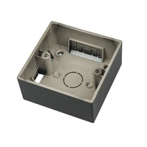 콘센트덮개 커버 Avoir-86 형 장착 정션 박스 표면 벽 은폐 스위치 소켓 케이스 플라스틱 외부 설치 콘센트 상자 흰색 검정색, [02] 40mm, [04] Black, 04 Black_02 40mm