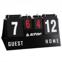 ZYE207963스타 휴대용 스코어보드 보급 점수판 탁구 축구 배구