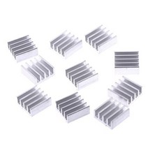 램쿨러 pc 컴퓨터에 대 한 8 개10 개 메모리 ram 방열판 순수 구리 라디에이터, 11x11x5mm 10개
