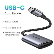 카드리더기 usb sd card USB-C 카드 리더 usb 3.0 마이크로 SD TF 어댑터 노트북 PC, 01 USB-C Card Reader