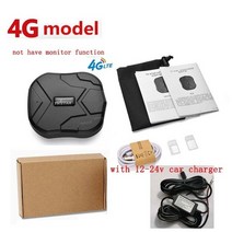 4g tkstar tk905 자동차 gps 추적기 5000mah 90일 대기 gps agps 듀얼 포지셔닝 실시간 모니터 무료 웹 앱 자동차 액세서리, 차량용 충전기 포함 4g
