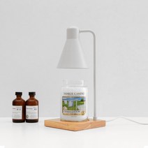 세레스홈 DEAR 디어 캔들워머 무드등, 대리석타입(할로겐 포함) 화이트