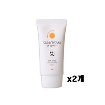 알로에 톤업 썬크림 자외선차단제 SPF50 PA++ 메이크업베이스 겸용 백탁없는 무기자차 기능성화장품 저자극 워터프루프 지속력 피부톤보정 약국 올리브영 선크림, 2개