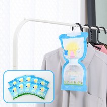 워터드롭 베르겐 옷걸이형 제습제 옷장 습기제거 150g 5개입+5개입
