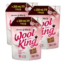 무궁화 중성세제 울킹 (1.6L+200ml) X 3개