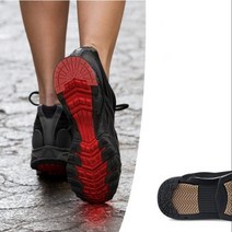 운동화 신발 굽 보강 보수 밑창 패드 보수패치, 블랙245~250