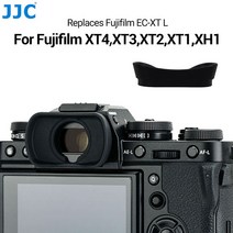 카메라 DSLR 개인 유튜브 방송 스튜디오 촬영 용품 JJC EC-XT L M S 아이피스 아이 컵 뷰 파인더 아이 컵 후지 후지 필름 X-T4 X-T3 X-T2 X-T1 XT4 XT3 XT2 XT1 XH1 GFX100 GFX 50S II, 01 EF-XTL