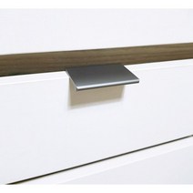 줄리엣 가구 붙박이장 서랍 히든손잡이 60mm, 다크그레이