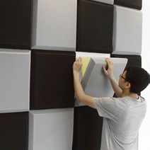 방음벽 차음시트 흡음보드 시공 침실 피아노 사무실, 10개입 - 보라색 5cm
