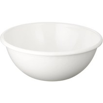 노다호로 법랑 볼 샐러드볼 믹싱볼 24cm 심플한 디자인 그릇 수저 식기 홈세트, 14cm