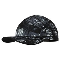 버프 5패널 고 캡 러닝 스포츠 모자, GLINE BLACK