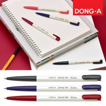 Speedy Ball 동아 스피디볼 볼펜 1다스 24개입 0.38/0.5/0.7/1.0mm, 0.5-레드(24개입)
