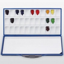 33칸 팔렛트 대형 팔레트 팔레트 수채화 물감 미술 분리형 배합부 손잡이, 본품