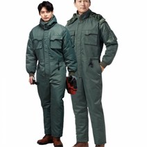 173 추동 작업복 근무복 방한복 일체형 스즈끼 생활방, 2XL(105)