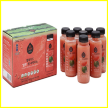 엘제이드 얼린 생수박주스 250ml x 8개 착즙주스 100% 생과일 과일쥬스 수박쥬스 여름 여름과일주스