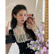 오드리 헵번 원피스 레이스 프렌치 빈티지 블랙 스커트