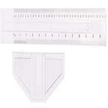 플라스틱 티자자 T 조립식 제도자 제도용 30cm 45cm, 사이즈