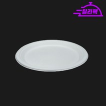 펄프 원형 접시 9인치 W