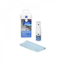 Zeiss 안경용 Fog Defender 시스템 습기 방지 키트 2팩 – 스프레이 병 2개 및 극세사 천, 1 Count (Pack of 1)