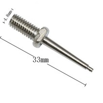 다양한 귀 태그 클램프 액세서리 10 개 4.8mm 스레드 마크 바늘 돼지 양 토끼 적용