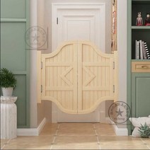 중문 스윙도어 카우보이문 빈티지 원목 레트로 우드, 폭 120 높이 90