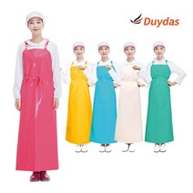 듀다스 H형 메쉬 가벼운방수앞치마 특대 HK마트 / 목걸이앞치마 위생앞치마 식당앞치마 청소앞치마, 특대/제이드그린