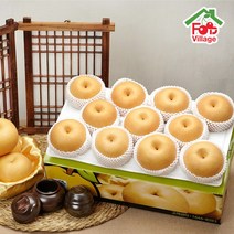 [푸드빌리지] 과즙이 펑펑 시원한맛 가득찬 배 나주배 가정용 15Kg, 1박스, 5Kg 가정용 12과내