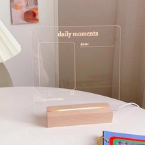 usb 사각 무드등 받침대 DD-10011