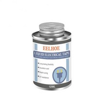 견고한 방수 액체 절연 테이프 페이스트 전자 실란트 방지 UV 빠른 건조 접착제 125/50/30ml 홈 오피스 용, [02] 125ML  white