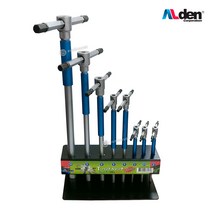 ALDEN 알덴 T렌치SET (스피너핸들 8PCS) TWH8S (2~10mm) 육각 스피너핸들 육각T렌치 티렌치 육각티렌치 세트