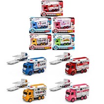 (아이원토이) 트럭이 열리는 오픈카 트럭문이 개방되는 후렉션카, 단품