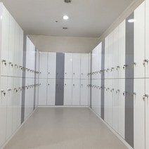 락카장 개인 락커 2단 탈의실 사우나 헬스 목욕탕 전자키 제작, 화이트+전자키