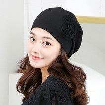 여성모자 봄 여름 두건 비니 항암 모자 쫀쫀 조리모 여자 버킷햇 슬립세임플비니 (4컬러) - 주문시 색상이름 확인 필수!!