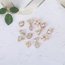 짱패브릭 메탈 크리스탈입체 팬던트, 스타