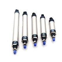 유압 프레스 압착기 자키 MAL 시리즈 미니 공압 에어 실린더 16mm/20mm/25mm/32mm 보어 25mm - 300mm 스트, 08 stroke 200mm_03 Bore 25mm