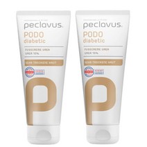 페클라부스 당뇨발 관리 10% 우레아 풋 크림 Peclavus PODO diabetic 100ml 2개, 1개