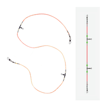 코스트 원투 2단 파이프 도래채비 3세트 수제작 장어 광어 원투자작채비