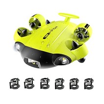 수중드론 6개의 스러스터 프로텍터가 포함된 fifish v6 수중 키트 qysea ai 비전 잠금 장치 4k 카메라가 장착된 360° 전방향 이동 수중 로버 VR 제어가 드론