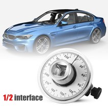 유압 만능 토크 렌치 1/2 인치 드라이브 토크 각도 게이지 360 도 회전 측정기 수공구 렌치 자동차 미터 도, 한개옵션0