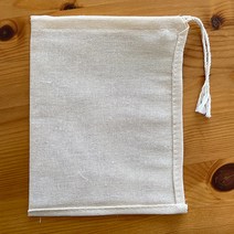 국산 삼베주머니 대(26X35) 100%삼베 국내직조 제조, 5개