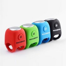 락브로스 자전거 벨 실리콘 경적 전자벨, CB1709 블루 전자벨, 블루, 1개