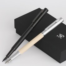 홍디안 만년필 포레스트 선물용 고급 명품 교수님 여자 선물 입문용 펜, F, 화이트