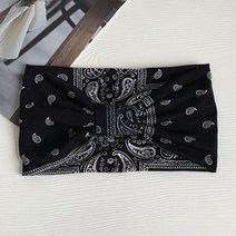수스다 힙합 트레이딩 요가 헤어밴드 반다나 터번 머리끈 헤어끈
