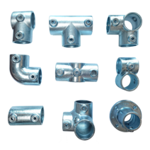 25A 실버 파이프외경 30-34mm 아인스타 무용접 파이프클램프 파이프조인트 아시바클램프, 176, 25A (33.7mm)