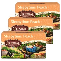 셀레셜시즈닝스 슬리피타임 피치 허벌 티 무카페인, 1.5g, 60개입