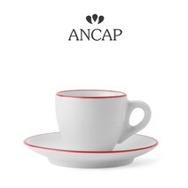 안캅 (Ancop) 베로나 에스프레소잔 컬러라인 레드 80ml