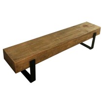 통나무벤치 고재 벤치 평벤치 우드 대기석 아파트, F.180X35X40 (길이  너비 및 높이) 나무 두