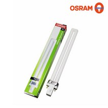 오스람 DULUX S 11w 2핀 dulux 컴펙트형광램프 삼파장전구, 백색