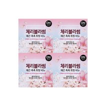 온더바디 촉촉한 휘핑비누 체리블러썸, 90g, 4개
